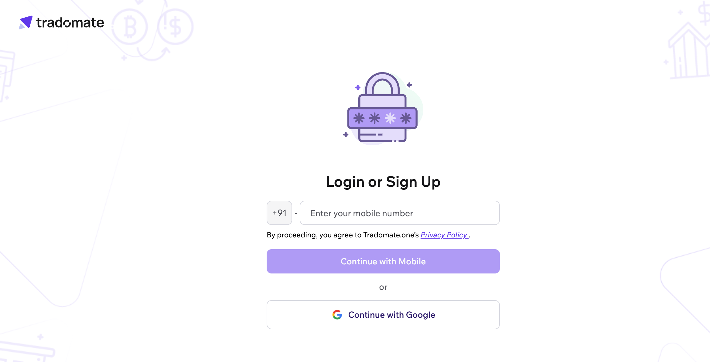 Sign Up Page